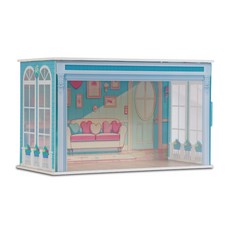 場景展示盒 手辦公仔盲盒收納防塵展示櫃, 1個