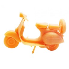 DAMMAIDDAO 1:64 디오라마 스트리트 오토바이 모델 도색되지 않은 미니어처 장면을 위한 시뮬레이션 디오라마 오토바이, 3.5cm, 수지, 스타일 B