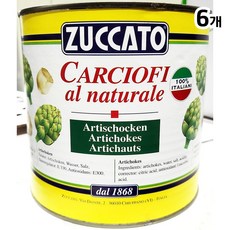 아티쵸크 쥬카토 2.5k X6 식자재 혼합야채절임 당근절임 레드와인비니거 주방용품 무절임 dew+3927xM, 6개, 2.5kg