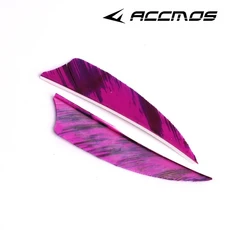 양궁용 카모 화살 깃털 터키 DIY 날개 탄소 나무 액세서리 3 인치 24 50, 04 24pc camo purple