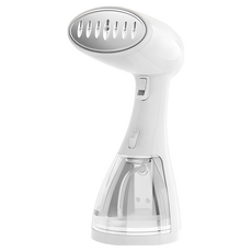 BO雜貨 1350W二合一手持掛燙機，7孔蒸汽除皺熨斗，300ml水箱便攜蒸汽刷, 白, 2合1手持掛燙機