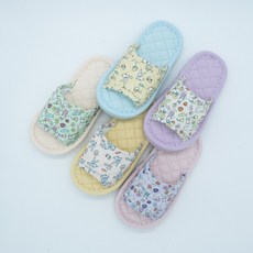 유아 아동 실내 면슬리퍼 3중쿠션 거실화 층간소음방지