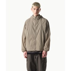 [백화점상품] MUSINSA STANDARD [시티 레저] 라이트웨이트 스티치 윈드브레이커 재킷 [리프 베이지] MMEJJ3Z03-FI, XL