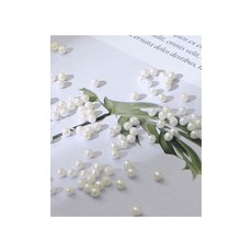 퀼트스타 4mm 장식용 진주 아이보리, 1개