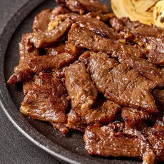 신선푸드] 프리미엄 양념 안창살(구이용소고기), 2개, 400g