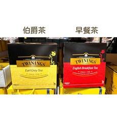 Twinings 英倫紅茶 茶包 100包, 1個, 早餐茶
