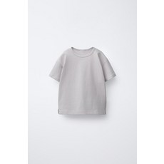 자라 ZARA 플레인 티셔츠 - 토프 그레이 938761