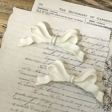 엔틱 미니 리본 몰딩 인테리어 diy 벽장식 2P, 화이트