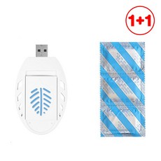 1+1 시그널 모기훈증기 일양매트 6매 휴대용 USB 캠핑 낚시 해충 모기퇴치기, 단품