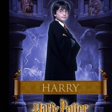 해리포터 클래식 영화 호그와트 페인팅 크로스 아트 퍼즐 모자이크 자수 홈 데코 신상품, 1개, 16. 20