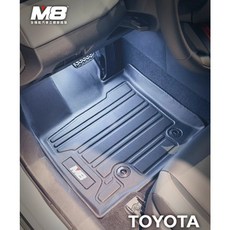M8 豐田 6代 RAV4 包覆式全車防水腳踏墊 TPE材質, 一台3件式