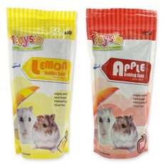 [BJMarket] 햄스터 벤토나이트 모래 사과향 1kg 햄스터목욕모래