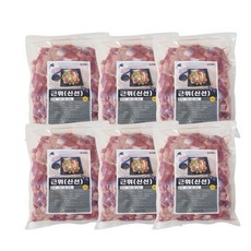 업소용닭똥집 업소용닭근위 업소용근위 업소용똥집 500g 12팩 총6kg, 1세트, 2. 신선 근위 6kg=1kg 6팩