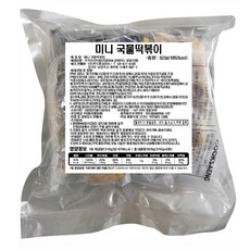 미니국물떡볶이 620g 밀키트 간식 야식 분식 업소용 프랜차이즈떡볶이, 1개