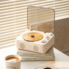 루모 CD플레이어 턴테이블 시디플레이어 CDP 블루투스, 7. 오로라 화이트 (프리미엄)