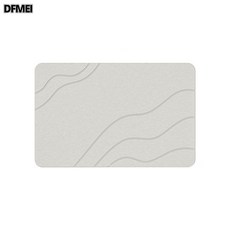 DFMEI 硅藻泥軟墊浴室吸水地墊衛生間腳墊廁所門口防滑家用速幹, 1個, a條紋-1