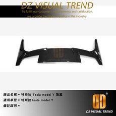 大眾視覺潮流精品 特斯拉 Tesla Model Y 頂翼, 1個