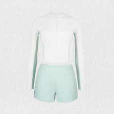 매장정품 레노마수영복 RENOMASWIM 여성 파스텔 집업레쉬가드세트 아이보리 RN-LS2F922-IV 1432444