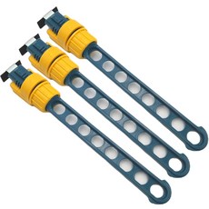 공간 활용 틈새 옷걸이, 블루