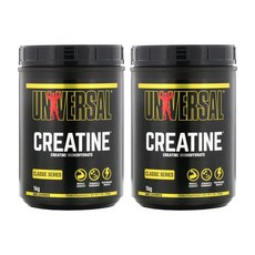 유니버셜 크레아틴 크레아티닌 헬스부스터 운동전부스터 1000g CREATINE 2통, 1kg