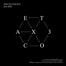 EXO Vol.3 EX’ACT 正規三輯, 1個, CHINESE  VER 中文版