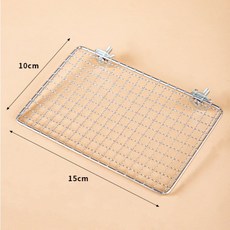 K zone 台灣現貨 不鏽鋼網架踏板 鸚鵡玩具站台 不銹鋼網格平台 遊戲玩耍站架 鳥籠配件, 1個, 小號