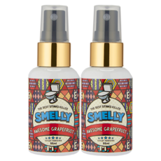 스멜리(SMELLY) 화장실용 토일렛퍼퓸 어썸그레이프프룻, 55ml, 2개, 어썸 그레이프 프룻