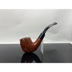 匠斗煙具專門店 義大利米蘭Silvano石楠木9mm彎斗 淺色系手工煙斗 (型號24TAM209), 1個