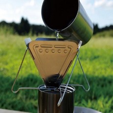 접이식 캠핑 커피 드리퍼 커피드리퍼 드립커피도구, 1개