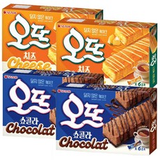 오리온 오뜨 쇼콜라 150gX2개+오뜨 치즈 144gX2개, 4개, 144g
