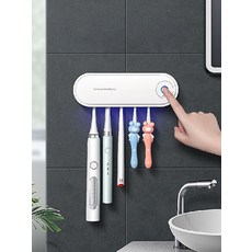 코스토프 가정용 UV 칫솔 살균기 건조기 벽걸이형, 화이트, 플래그십