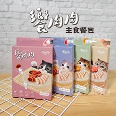 Eat's 易特廚 饗肉肉貓咪主食餐包, 1個, 單包心情爽爽, 100g, 雞+鮪魚+胺基酸