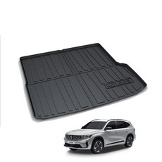 리얼핏 그랑콜레오스 (가솔린/하이브리드) 3D 논슬립 트렁크매트 TPE [호환]