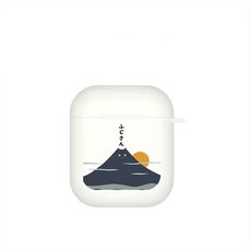 貓咪午睡AirPods保護殼 可愛風格 柔軟材質 輕巧便攜, 白色, 1個, AirPods1/2代通用