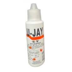 優潔 U-JAY 寵物潔耳液，有效除臭，清潔耳垢，含毛髮精油，台灣製造，貓狗適用, 1個, 護毛精油