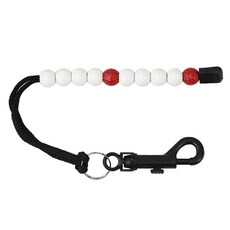 Joyhey 레드 골프 비즈 스코어 카운터 2개 클립으로 스트로크를 계산하는 골프 비즈