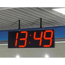 LED 벽걸이 대형 복도 시계리모컨 날짜 무선 벽시계, 20인치 이상, 6위 A