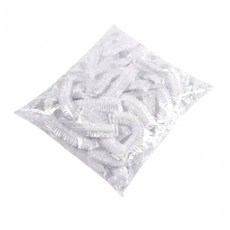 일회용 헤어캡 샤워캡 100P 위생 염색 머리 비닐, 1개