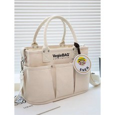 韓版時尚帆布 手提托特包 大容量媽媽包 斜挎包