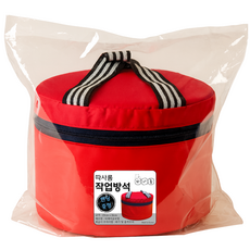 [농사의자/작업방석] 허리 무릎 보호 / 국산 원형 고신축 밴드 from 티제이글로벌(따사롬), 1개, 홍단무지 밴딩 중형