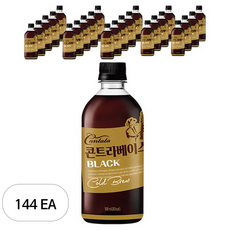 칸타타콘트라베이스 블랙, 500ml, 144개