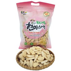 솔빛담은 부드러운 현미스넥 300g 무설탕 | 무색소 | 무방부제 구워낸 소고한 어른 아이 간식, 2개