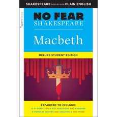 Macbeth:No Fear Shakespeare Deluxe Student Edition Volume 28, SparkNotes