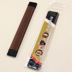 韓式盤髮器 懶人丸子頭髮飾 髮量少造型美髮捲髮棒神器, 1個, F紅棕色盤髮圈1個裝包郵