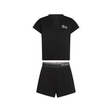 칼 라거펠트 아이코닉 쇼트 파자마 세트