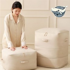 멀티 이불 수납 파우치 압축 보관 정리정돈함 bbr+hHWCba, 1개, bbr+중형 66L