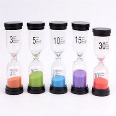 헤이영 유리 모래시계 3분/5분/10분/15분/30분 인테리어소품, 10분