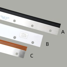1 PCS Komori L40 S40 G40 인쇄 기계 의사 블레이드 자동차 세탁기 1110x15 구멍 잉크 슬롯 스크레이퍼, [03] 1 PCS  C