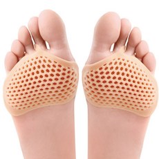 실리콘 발바닥패드 앞꿈치 종족골 보호 물집방지 실리콘 쿠션 패드 발바닥쿠션 깔창 하이힐, 4개