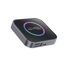 RHYTHM 路瑞寶 Carcube Plus-X CarPlay 安卓盒 (中階款), 1個, black